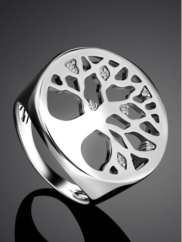 Tree Of Life Signet Ring The Enigma, Ring Size: 8.5 / 18.5, image , picture 2