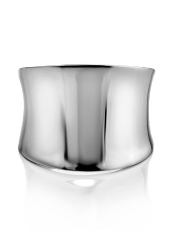 Sleek Sterling Silver Ring The Liquid, Ring Size: Adjustable, image , picture 3