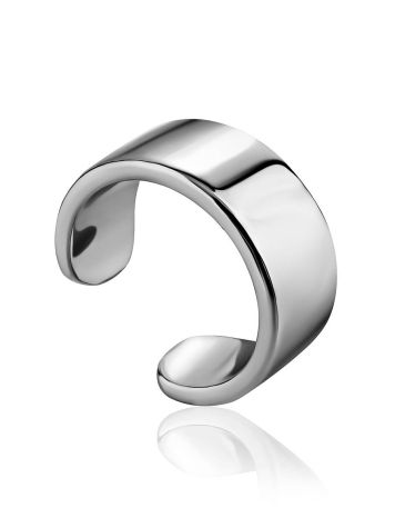 Minimalist Design Silver Ear Cuff The ICONIC, image 