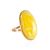 Amazing Golden Ring With Cloudy Amber, Ring Size: 5.5 / 16, image 