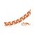 Chunky Gold Plated Silver Bismark Chain 55 cm, Length: 45, image 