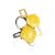 Geometric Amber Adjustable Ring The Picasso, Ring Size: Adjustable, image 