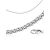 Versatile Silver Singapore Rope Chain, Length: 50, image 
