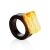 Ethnic Style Wooden Amber Ring The Indonesia, Ring Size: 6 / 16.5, image 