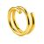 Coil Design Gold Plated Silver Ring The CONIC, Ring Size: Adjustable, image 