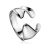 Designed Silver Ring Liquid The Liquid, Ring Size: Adjustable, image 
