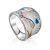Chic Pastel Color Enamel Ring, Ring Size: 6 / 16.5, image 