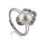 Chic And Classy Silver Pearl Ring, Ring Size: 8.5 / 18.5, image 