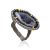 Fabulous Agate Geode Ring, Ring Size: Adjustable, image 