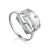 Lustrous Rhinestone Ring, Ring Size: 8.5 / 18.5, image 