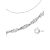 Silver Singapore chain, Length: 70, image 