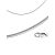 Sterling silver snake chain, Length: 70, image 