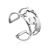 Trendy Silver Ring, Ring Size: 6.5 / 17, image 