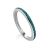 Chic Silver Enamel Ring, Ring Size: 8 / 18, image 