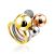 Trendy Set Of Four Silver Rings The ICONIC, Ring Size: 6.5 / 17, image 