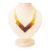 Fabulous Two Tone Amber Necklace, Length: 47, image 