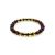 Green Amber Beaded Bracelet, Length: 15, image 