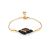 Chic Gilded Silver Amber Bracelet The Sunrise, Length: 15, image 