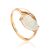 Refined Gold Opal Ring, Ring Size: 8.5 / 18.5, image 