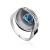 Stylish Silver Topaz Ring, Ring Size: 9 / 19, image 