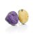 Designer Amber Charoite Cocktail Ring The Bella Terra, Ring Size: Adjustable, image 