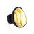 Fabulous Leather Bracelet With Natural Amber Centerstone, Ring Size: Adjustable, image 