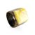 Wood Ring With White Amber The Indonesia, Ring Size: 5 / 15.5, image 