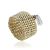 Minimalist Design Metallic Beaded Ring The Link, Ring Size: 8 / 18, image 