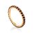 32 Garnets Eternity Ring, Ring Size: 9 / 19, image 