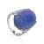 Lilac Chalcedony Cocktail Ring, Ring Size: 6.5 / 17, image 