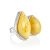 Nature-Inspired Amber Ring The Bella Terra, Ring Size: Adjustable, image 