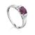 Simplistic Design Corundum Ring, Ring Size: 6.5 / 17, image 