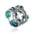 Gorgeous Enamel Topaz Ring Set With The Gothic, Ring Size: 8 / 18, image 