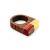 Handcrafted Amber Ring With Multicolor Wood The Indonesia, Ring Size: 6.5 / 17, image 