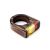 Handmade Honey Amber Ring With Padauk Wood The Indonesia, Ring Size: 6.5 / 17, image 