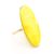 Oval Amber Ring In Gold, Ring Size: 5.5 / 16, image 