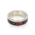 Minimalistic Silver Ring With Cherry Amber The London, Ring Size: 4 / 15, image 