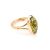 Refined Amber Ring In Gold The Sophia, Ring Size: 4 / 15, image 