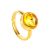 Amber Ring With Inclusions The Clio, Ring Size: Adjustable, image 