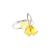 Classic Floral Ring With Amber In Silver The Dandelion, Ring Size: 5.5 / 16, image 