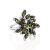 Amber Ring In Sterling Silver The Dahlia, Ring Size: 4 / 15, image 