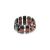 Dark Amber Elastic Ring, Ring Size: Adjustable, image 