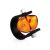 Designer Unisex Ring With Natural Amber The Grunge, Ring Size: / 23, image 
