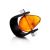 Designer Unisex Ring With Genuine Amber The Grunge, Ring Size: 13 / 22, image 