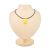 Teardrop Shape Amber Pendant Necklace, Length: 42, image 