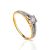 Statement 41 Stone Diamond Ring In White And Yellow Gold, Ring Size: 8 / 18, image 