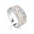 Chameleon Color Crystal Ring In Sterling Silver The Eclat, Ring Size: 5.5 / 16, image 
