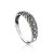 Sterling Silver Ring With Marcasites The Lace, Ring Size: 5 / 15.5, image 