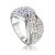 Chameleon Colored Crystal Ring In Sterling Silver The Eclat, Ring Size: 5 / 15.5, image 