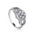 Diamond Statement Ring In Gold, Ring Size: 7 / 17.5, image 